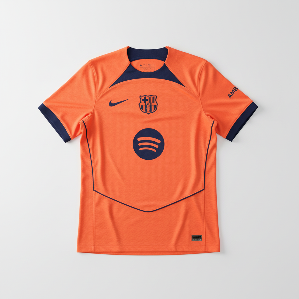 Barcelona 3rd Jersey 2025/26 football jersey - side view