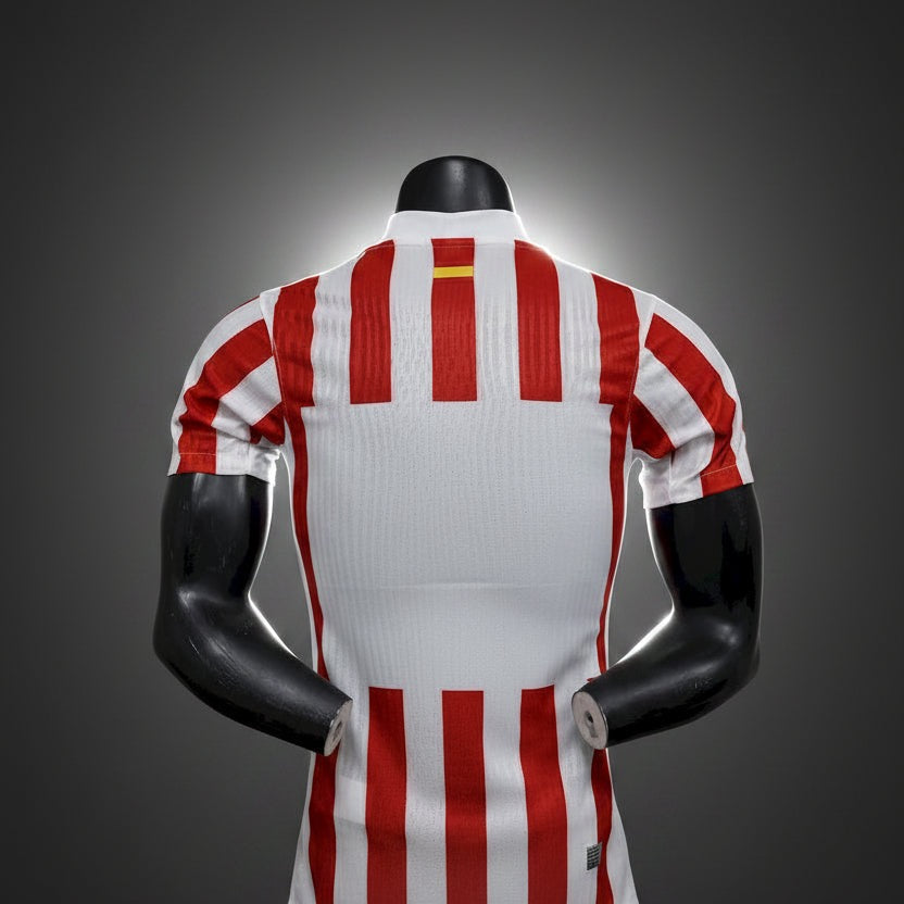 Atletico Madrid 2025/26 Home Jersey - Colchoneros Stripes - view 6