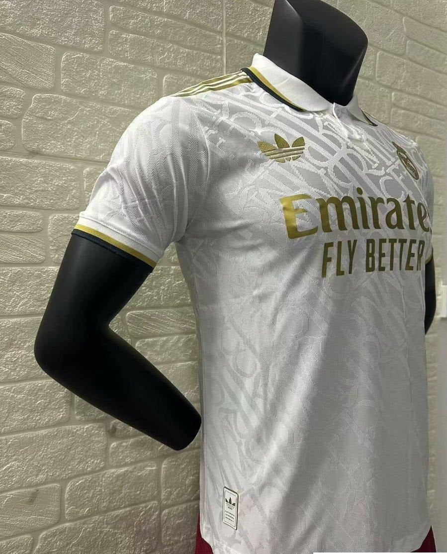 24/25 Real Madrid White Special Pre-Match Jersey