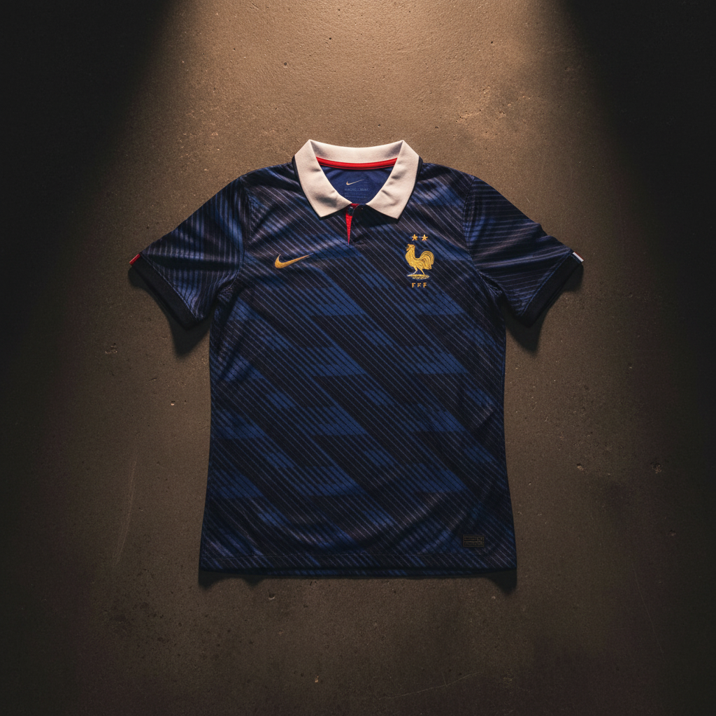 France 2026 World Cup football jersey - front view