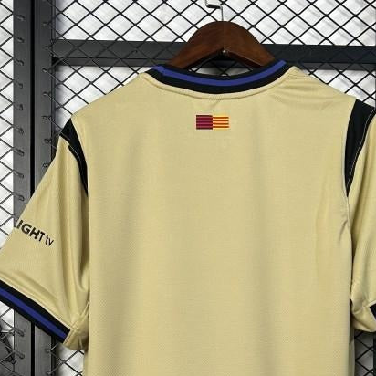 FC Barcelona 2024/25 Away Jersey (Kobe Edition / Player Version) football jersey - detail close-up