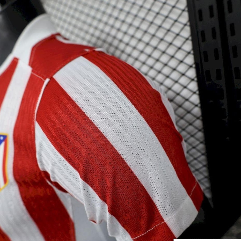 Atletico Madrid 2025/26 Home Jersey - Colchoneros Stripes - view 2