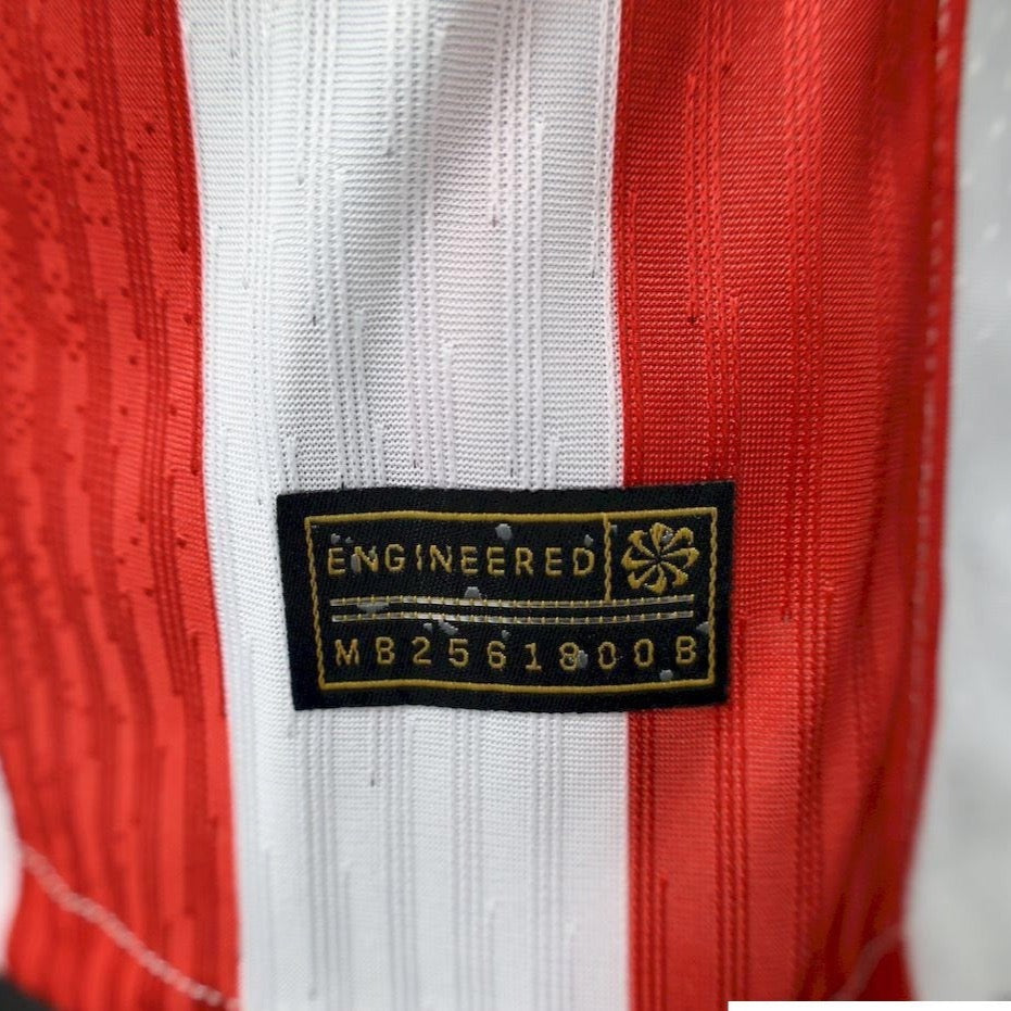 Atletico Madrid 2025/26 Home Jersey - Colchoneros Stripes - view 5