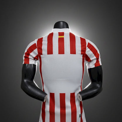 Atletico Madrid 2025/26 Home Jersey - Colchoneros Stripes - view 6