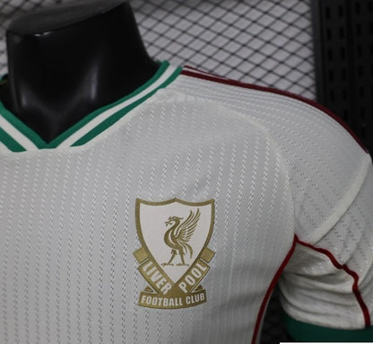 26/27 Liverpool FC Off-White with Gold Crest Special Edition Away Jers