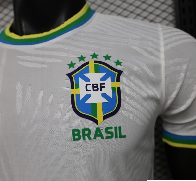 Player Version 2026 Brazil White with Palm Leaf Pattern Special Edition Jer