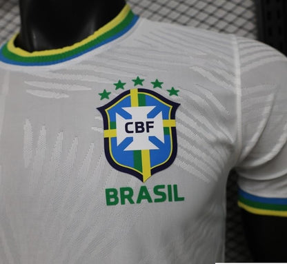 Player Version 2026 Brazil White with Palm Leaf Pattern Special Edition Jer