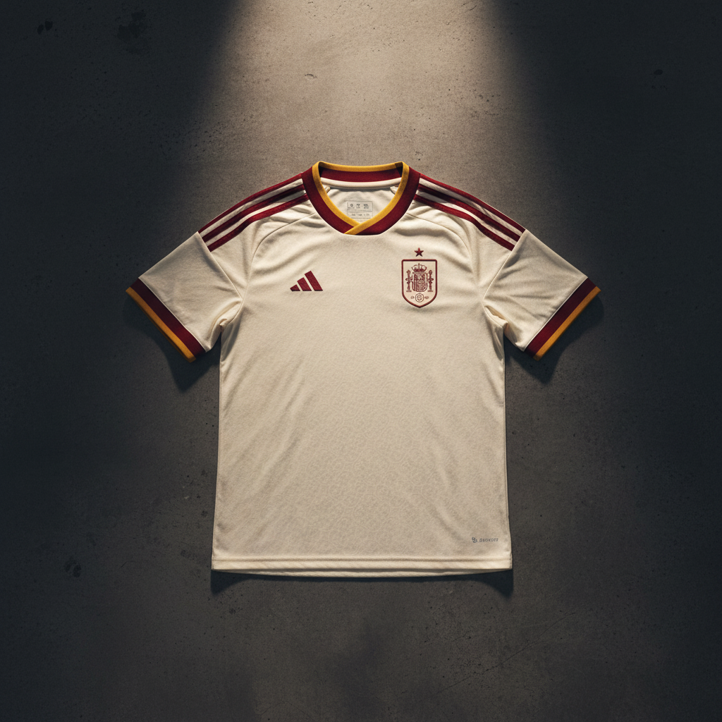 Spain 2026 Away World Cup football jersey - front view